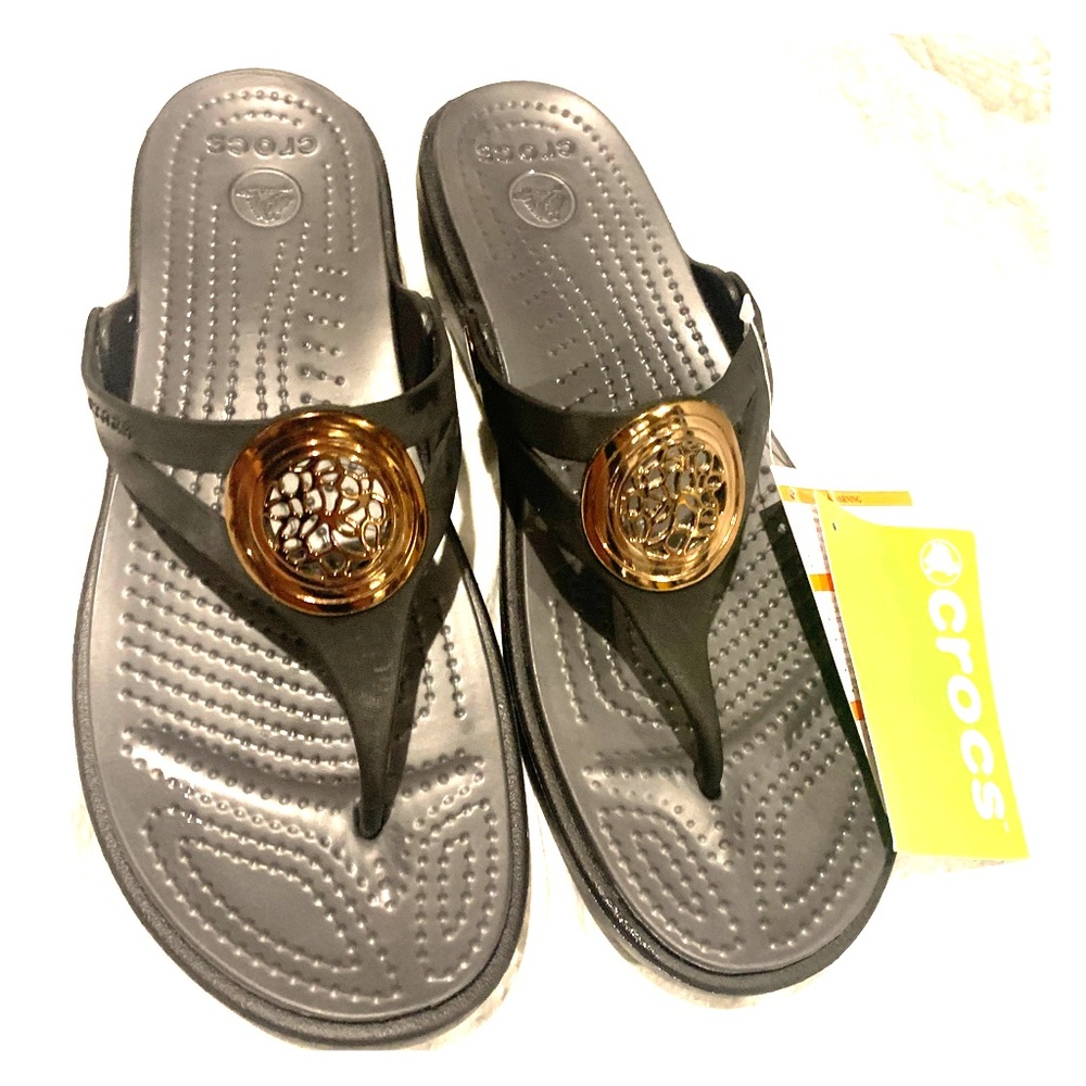 Crocs Sanrah wedge sandal
